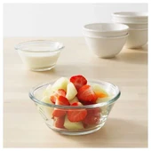 IKEA VARDAGEN SERVİS SOFRA MUTFAK KASESİ CAM KASE 15 CM thumbnail 2