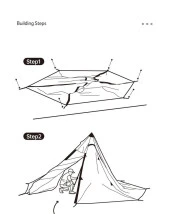 Naturehike Moğol Glamping 4 Kişilik Piramid Çadır - 9