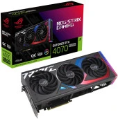 Asus Geforce Rtx 4070 Super Rog Strix O12g 12Gb Gddr6x 192 Bit Dlss 3 Ekran Kartı (Rog-Strıx-Rtx4070s-O12g-Gamıng) 90Yv0kd0-M0na00 - 1