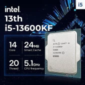 INTEL RAPTOR LAKE I5-13600KF 3.50GHz 24MB 1700p TRAY İŞLEMCİ - 1