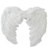 Melek Kanadı Tüylü Beyaz 50x35 cm thumbnail 1