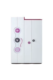 RENGARENK Point 3 Kapılı Gardrop thumbnail 1