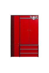 Ünüvar Konsept Race Team 3 Kapaklı Dolap thumbnail 1