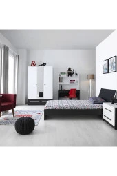 RENGARENK Unıversity Başlıklı Karyola 100x200  cm thumbnail 1