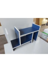 ÜNÜVAR KONSEPT Ayarlanabilir Kitaplık Masa Üstü Kitaplık Tezgah Üstü Düzenleyici Organizatör - Kolay Kurulum thumbnail 5