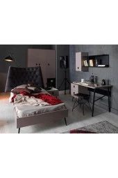 Rengarenk Ares Duvar Rafı 2 Raf 1 Kapaklı Dolap 123X65X30 - 2