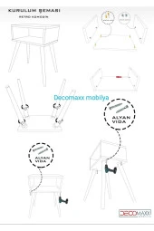 Decomax Retro Komodin - 3