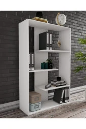 Minea Dekor Modern Kitaplık, Ahşap Kitaplık, Demonte Kitaplık thumbnail 2