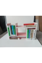 Ünüvar Konsept Ayarlanabilir Kitaplık Masa Üstü Kitaplık Tezgah Üstü Düzenleyici Organizatör - Kolay Kurulum thumbnail 1