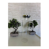 1.5 Lt Sürahi Paslanmaz Çelik Vakumlu Sızdırmaz Kapaklı Cam Sürahi 1500 ml - 5