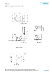 Serel Friendly Btw Duvara Sıfır Klozet Seti 4 Parça SET.6781STS110H - 3