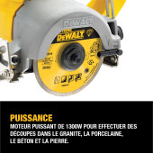 Dewalt DWC410-QS 1300W Sulu Seramik Kesme Makinesi - 4
