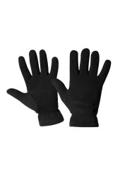 Unisex Termal İçlik Alt Üst Takım Polar Eldiven Polar Kulaklık Termal Maske Set Siyah - 2