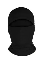 Unisex Termal İçlik Alt Üst Takım Polar Eldiven Polar Kulaklık Termal Maske Set Siyah - 4