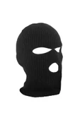 Örme Triko Unisex Siyah Kar Maskesi - 1
