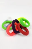 Kadın 24'lü Renkli Yumuşak Esnek Bilek Lastik Saç Tokası - 2