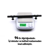 Burç Kulp Mobilya Mutfak Dolabı Çekmece Dolap Kulpları Kapak Kulpu Kulbu Siyah 160 mm Metal - 5