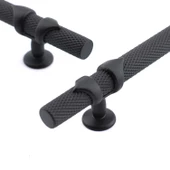 Burç Kulp Mobilya Mutfak Dolabı Çekmece Dolap Kulpları Kapak Kulpu Kulbu Siyah 192 mm Metal thumbnail 4