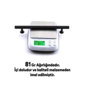 Doruk Kulp Mobilya Mutfak Dolabı Çekmece Dolap Kulpları Kapak Kulpu Kulbu Siyah 160 mm Metal thumbnail 5