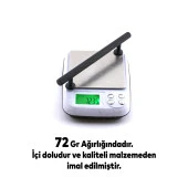 Doruk Kulp Mobilya Mutfak Dolabı Çekmece Dolap Kulpları Kapak Kulpu Kulbu Siyah 128 Mm-12.8 Cm Metal thumbnail 6