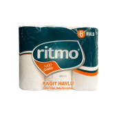 Ritmo 6'lı Kağıt Havlu 2 Katlı - 1