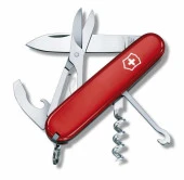 Victorinox Compact 1.3405 Kırmızı İsviçre Çakısı 91mm 15F - 1