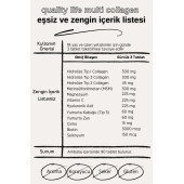 Multi Collagen 90 Tablet - Tip 1-2-3-5-10 Kolajen MSM Magnezyum C Vitamini Yumurta Kabuğu Zarı Çinko - 3