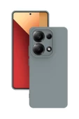 Xiaomi Redmi Note 13 Pro 4G Kılıf Kamera Korumalı Silikon Rubber Arka Kapak - 1