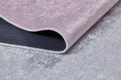 Çocuk Halısı ve Bebek Halısı Yıkanabilir Kaymaz Taban Pembe Dijital Baskı Halı HC016 - 2