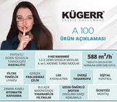 Kügerr A100 60cm Ankastre Sessiz Aspiratör - 2