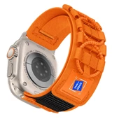 Watch Ultra 49mm Uyumlu KRD-99 Özel Dokumalı Hasır Kordon - 2