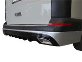 Volkswagen Transporter Uyumlu T6 Arka Tampon Altı (Difüzör Md) Fiber 2015 Ve Sonrası - 1
