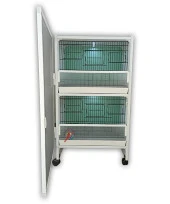 İSTANBUL KAFES MODEL 02 PVC KUŞ DOLABI (KURULU GÖNDERİM) - 1