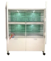 İSTANBUL KAFES MODEL 4D PVC KUŞ DOLABI (KURULU GÖNDERİM) - 2