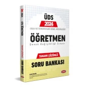 Data 2024 UDS Ceza ve Tevkifevleri Öğretmen Unvan Değişikliği Soru Bankası Data Yayınları - 3