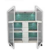 İSTANBUL KAFES MODEL 6YS-OY PVC KUŞ DOLABI (KURULU GÖNDERİM) - 2