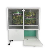 İSTANBUL KAFES MODEL SALMA5D PVC DOLAP PVC KUŞ DOLABI ( KURULU GÖNDERİM. ) - 4