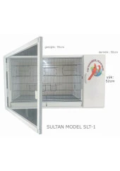 İSTANBUL KAFES MODEL SLT1 PVC KUŞ DOLABI ( KURULU GÖNDERİM. ) - 1