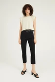 Quzu Beli Kemerli Kadın Pantolon - 4