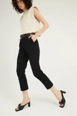 Quzu Beli Kemerli Kadın Pantolon - 6