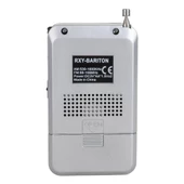 Bariton Cep Tipi Mini Analog Radyo Gri thumbnail 2