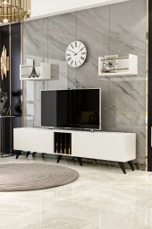 Givayo Mobilya HOLMES TV ÜNİTESİ BEYAZ - 1