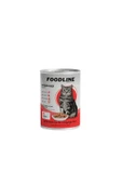 Foodline Karışık 4 çeşit Yetişkin Kedi Konservesi 400 Gr x 12 Adet - 3
