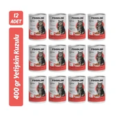 Foodline Kuzu Etli Yetişkin Kedi Konservesi 400 Gr x 12 Adet thumbnail 1
