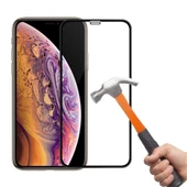 Apple iPhone 11, Pro ve Max  5D Tam Kaplayan Ekran Koruyucu Kırılmaz Cam - 3