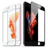 Apple iPhone 6S Plus 5D Tam Kaplayan Ekran Koruyucu Kırılmaz Cam - 1
