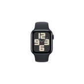 Apple Watch SE GPS 40mm Gece Yarısı Alüminyum Kasa ve Gece Yarısı Spor Kordon - S/M - 1