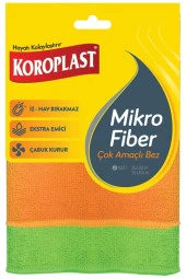 FLY BAZAAR Koroplast Çok Amaçlı Mikrofiber Bez 2'Li - 1