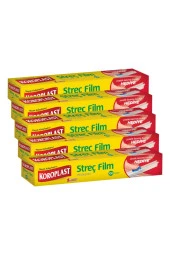 KOROPLAST Streç Film 100 Metre Kesme Bıçağı Hediyeli - 5'Li - 1
