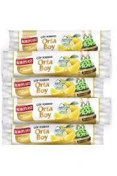 KOROPLAST Ekstra Güçlü Limon Büzgülü Orta Boy 15Li Çöp Torbası X 5 Paket - 1